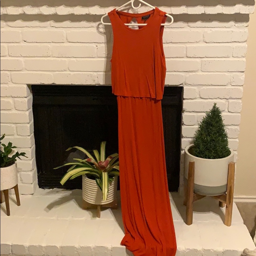 Xs top shop long dress